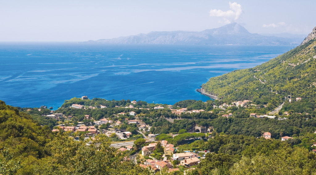 Un'immagine panoramica di Maratea