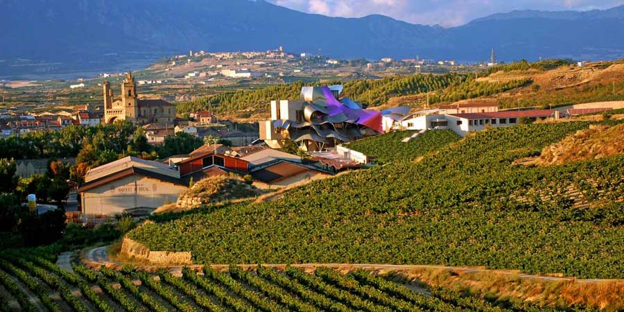 Una delle attrazioni da non perdere nel visitare la Rioja è Bodega Herederos del Marques de Riscal