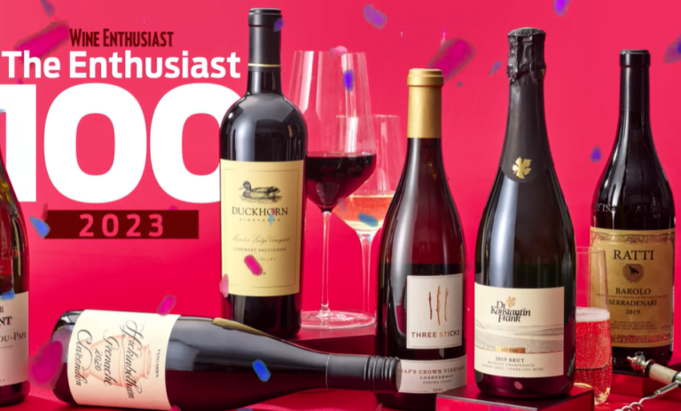 Scopri di più sull'articolo Migliori vini 2023 Wine Enthusiast: 16 le etichette italiane presenti