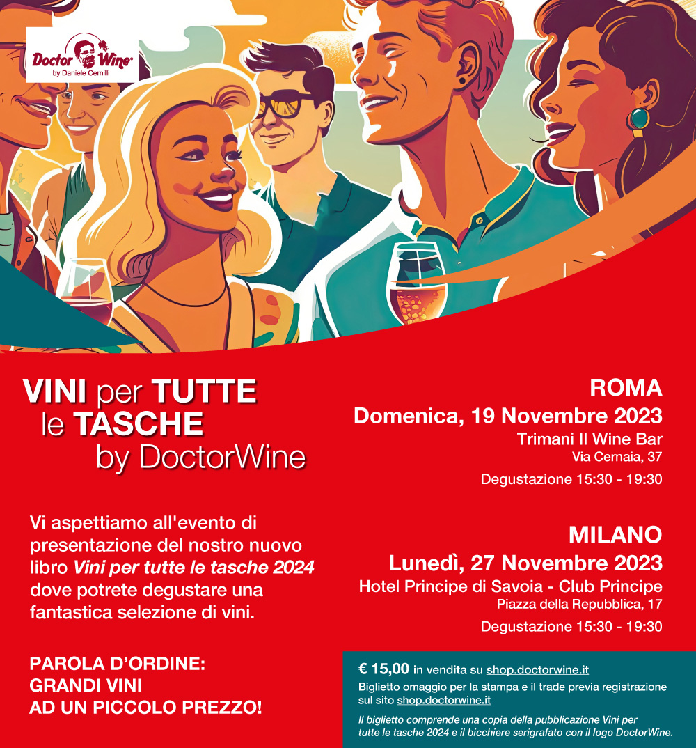 Vini per tutte le tasche guida DoctorWine 2024