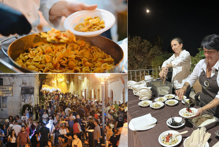 Scopri di più sull'articolo Ritorna il 6 e 7 agosto a Grottaglie Orecchiette nelle ‘nchiosce-on the road: evento dedicato alla pasta tipica pugliese
