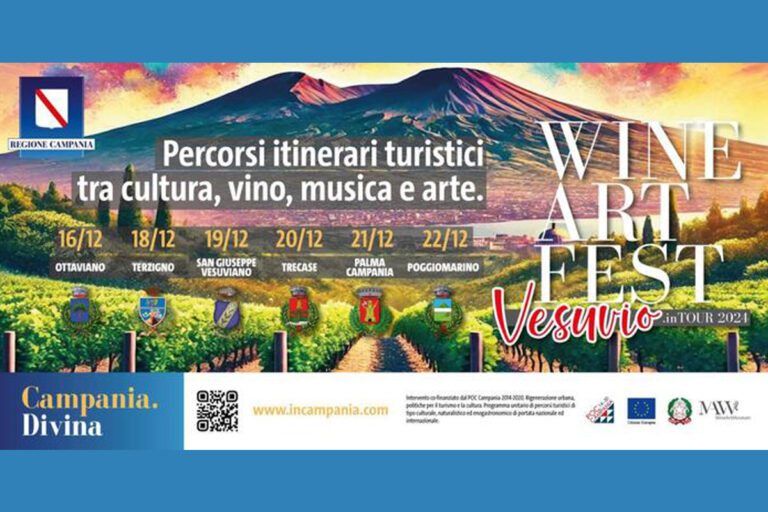 Scopri di più sull'articolo Wine Art Fest Vesuvio in Tour: l’evento che promuove cultura, vino, musica e arte del territorio campano