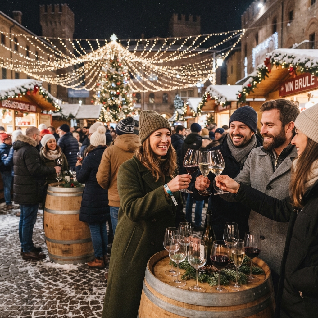 Scopri di più sull'articolo Calici d’inverno: i grandi eventi del vino a dicembre 2026 tra mercatini e brindisi natalizi