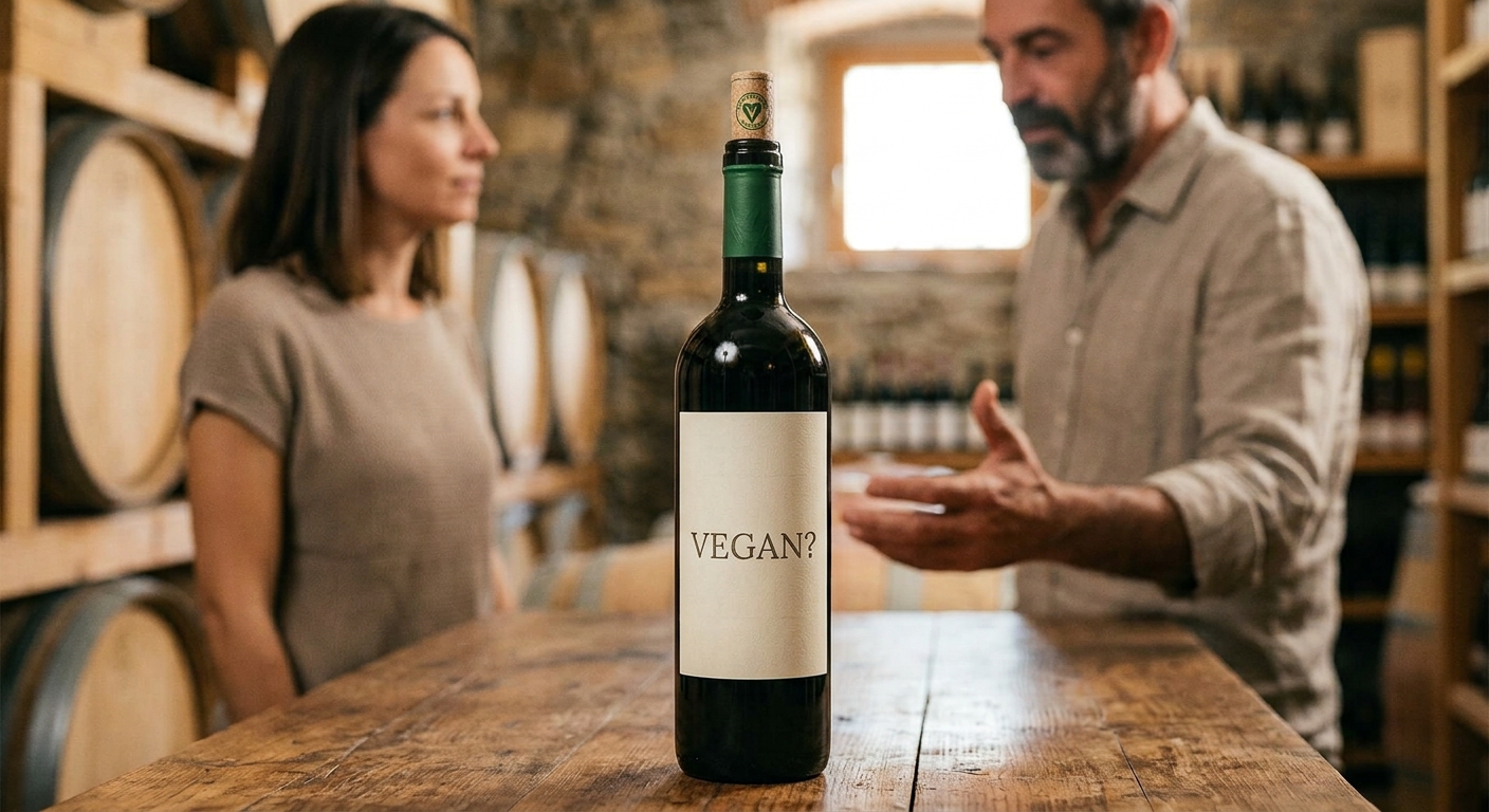 Scopri di più sull'articolo Tutto il vino è vegano? La risposta (sorprendente) di Andrea Moser